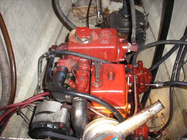 Bukh diesel engine